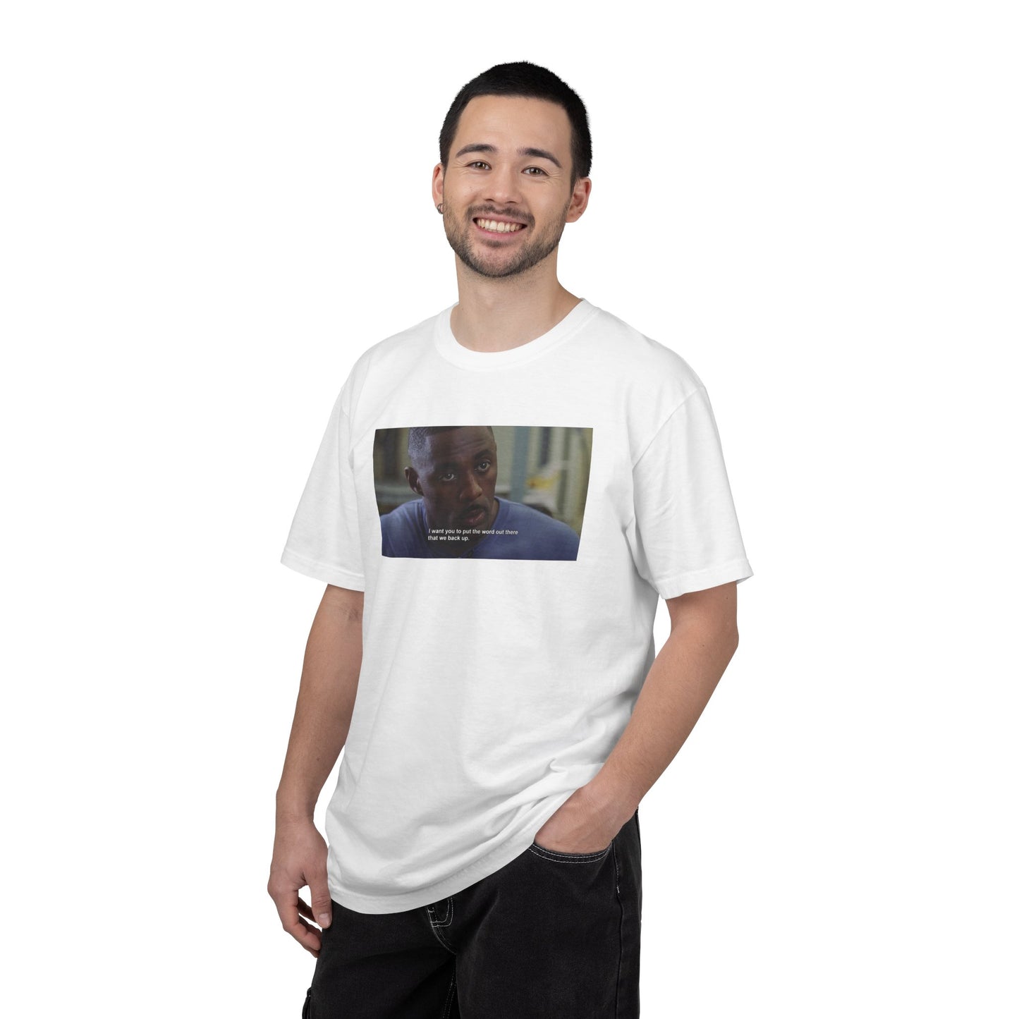 Stringer Bell "We Back Up" T-Shirt — The Wire Tee