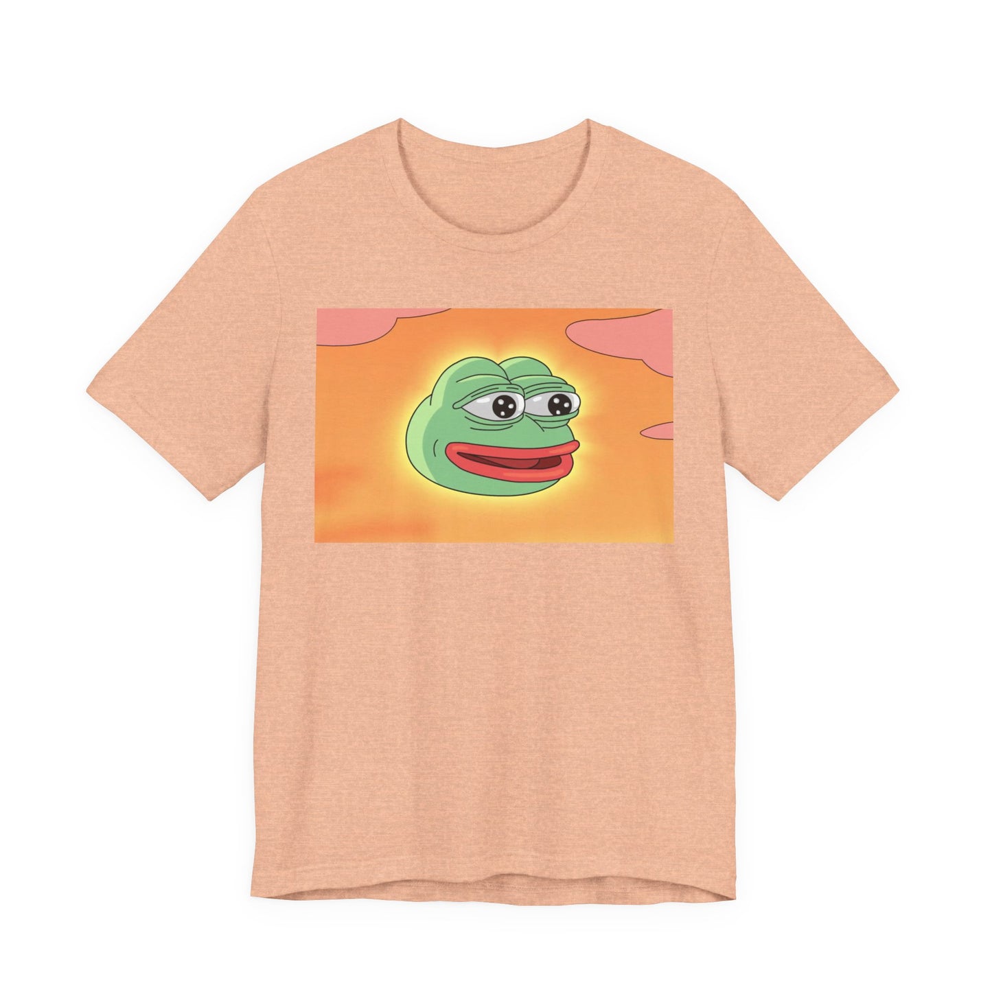 Pepe Frog Sunset Graphic Tee