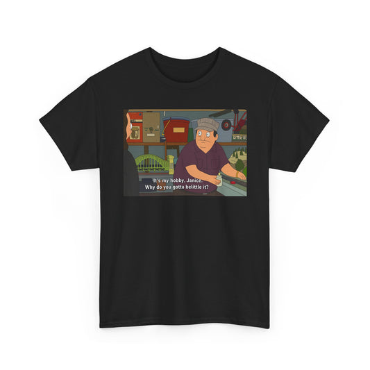 Bobby Train Set Sopranos x Bob's Burgers T-Shirt