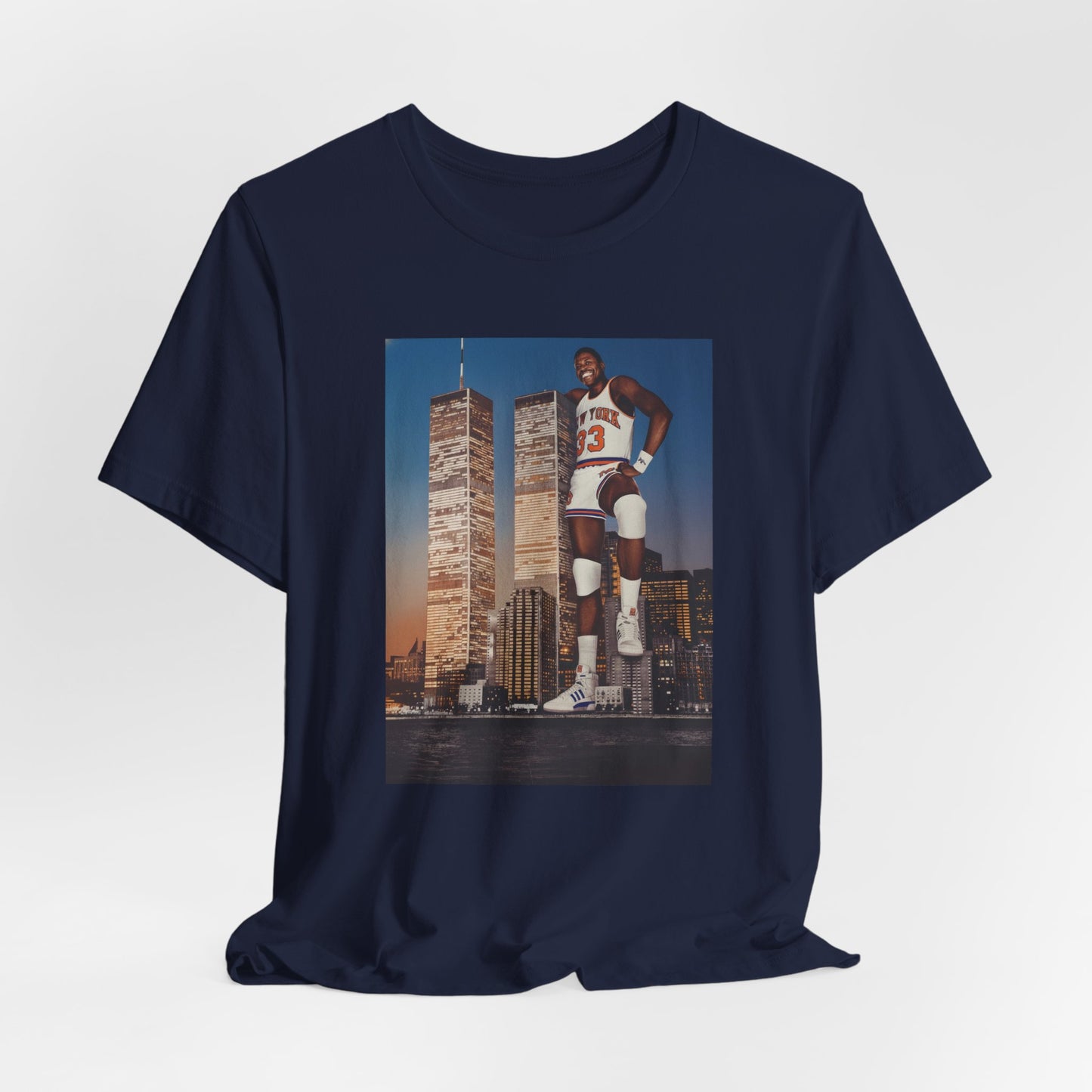 Knicks Twin Towers Tee — Ewing NYC Basketball T-Shirt