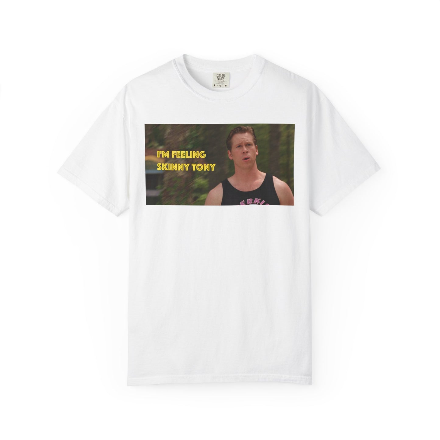 HEAVYWEIGHTS MOVIE TEE — "I'm Feeling Skinny" Lars Perkisizing