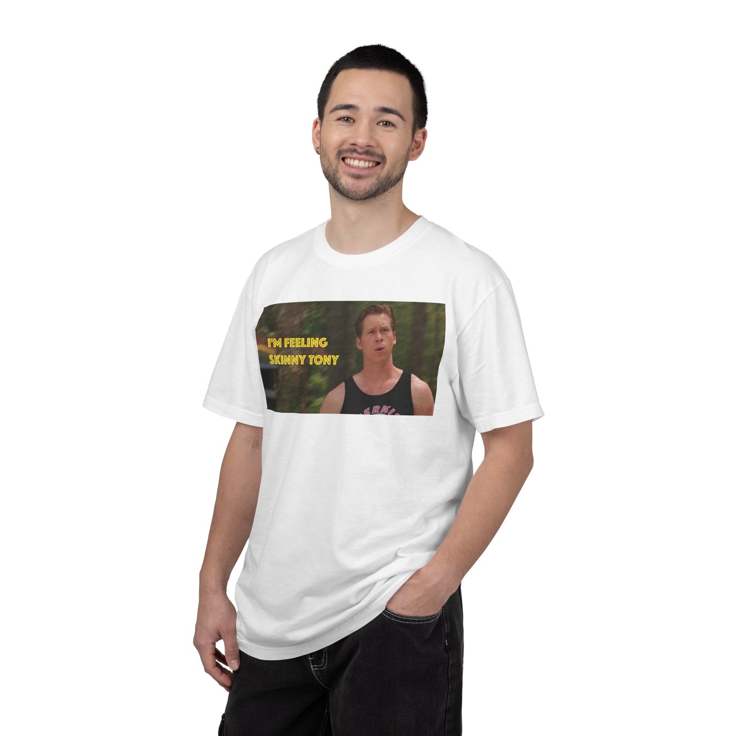HEAVYWEIGHTS MOVIE TEE — "I'm Feeling Skinny" Lars Perkisizing