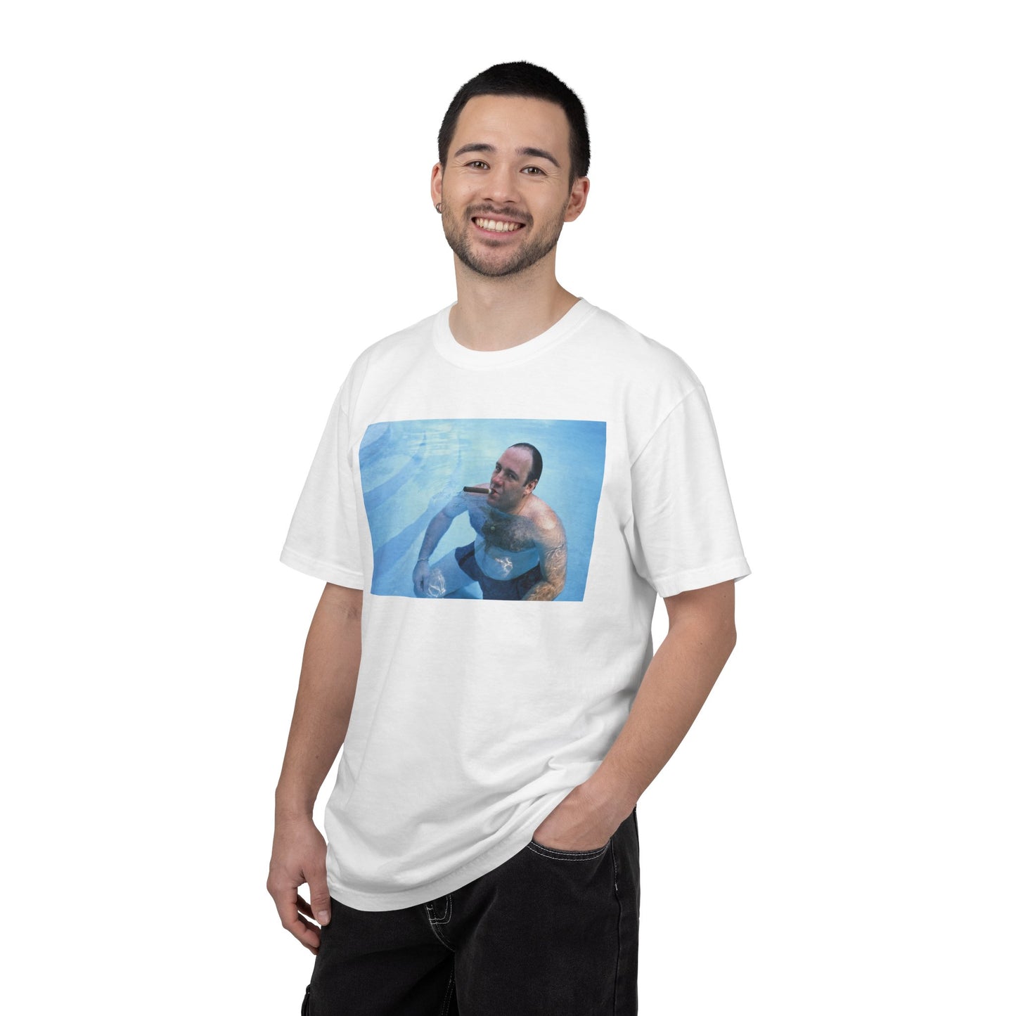 Tony Soprano Pool Stogie T-Shirt — Sopranos Vintage Tee