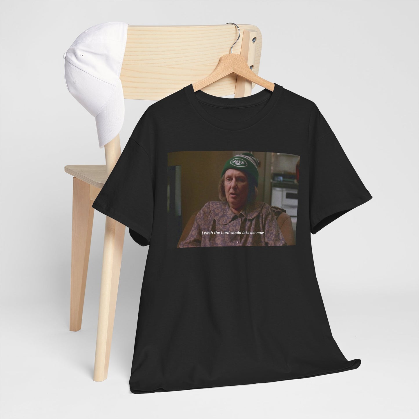 Loser Jets Fan 'Wish the Lord Would Take Me Now' Tee — Sopranos Inspired T-Shirt