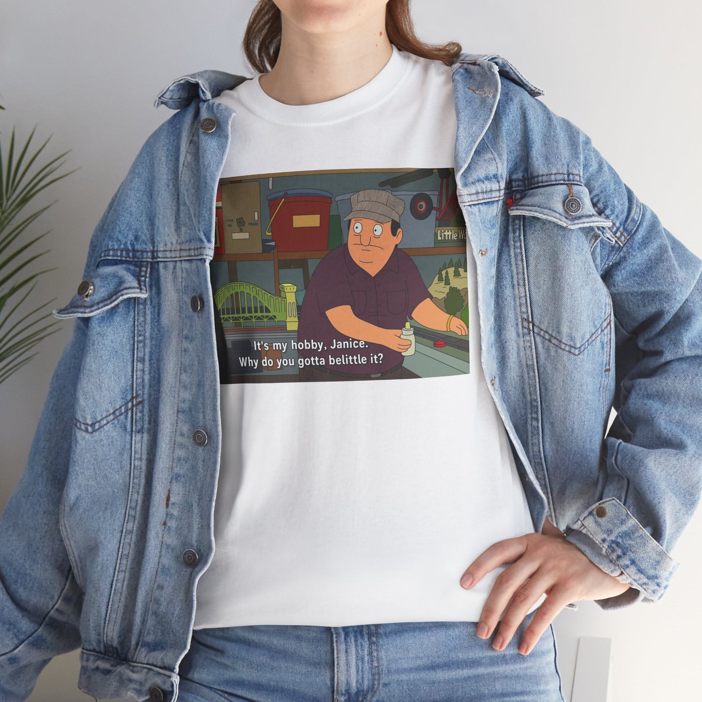 Bobby Train Set Sopranos x Bob's Burgers T-Shirt