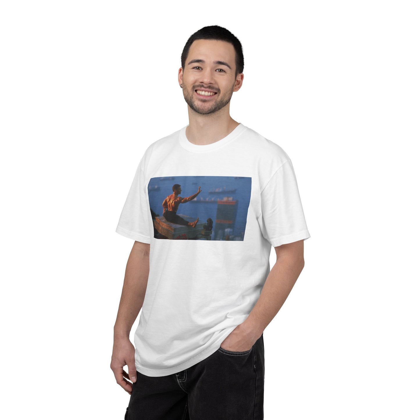 Bloodsport Rooftop Splits T-Shirt — Jean-Claude Van Damme