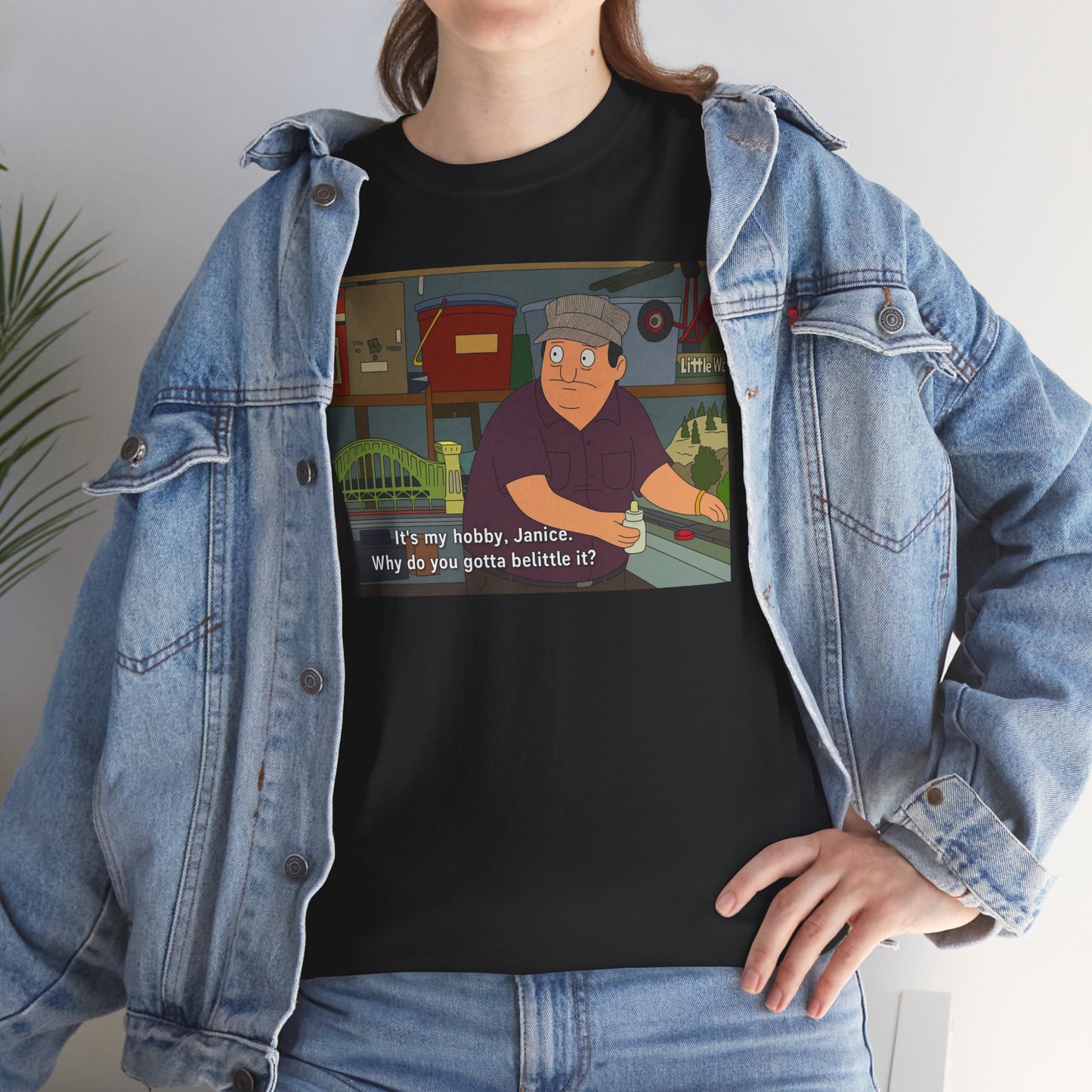 Bobby Train Set Sopranos x Bob's Burgers T-Shirt