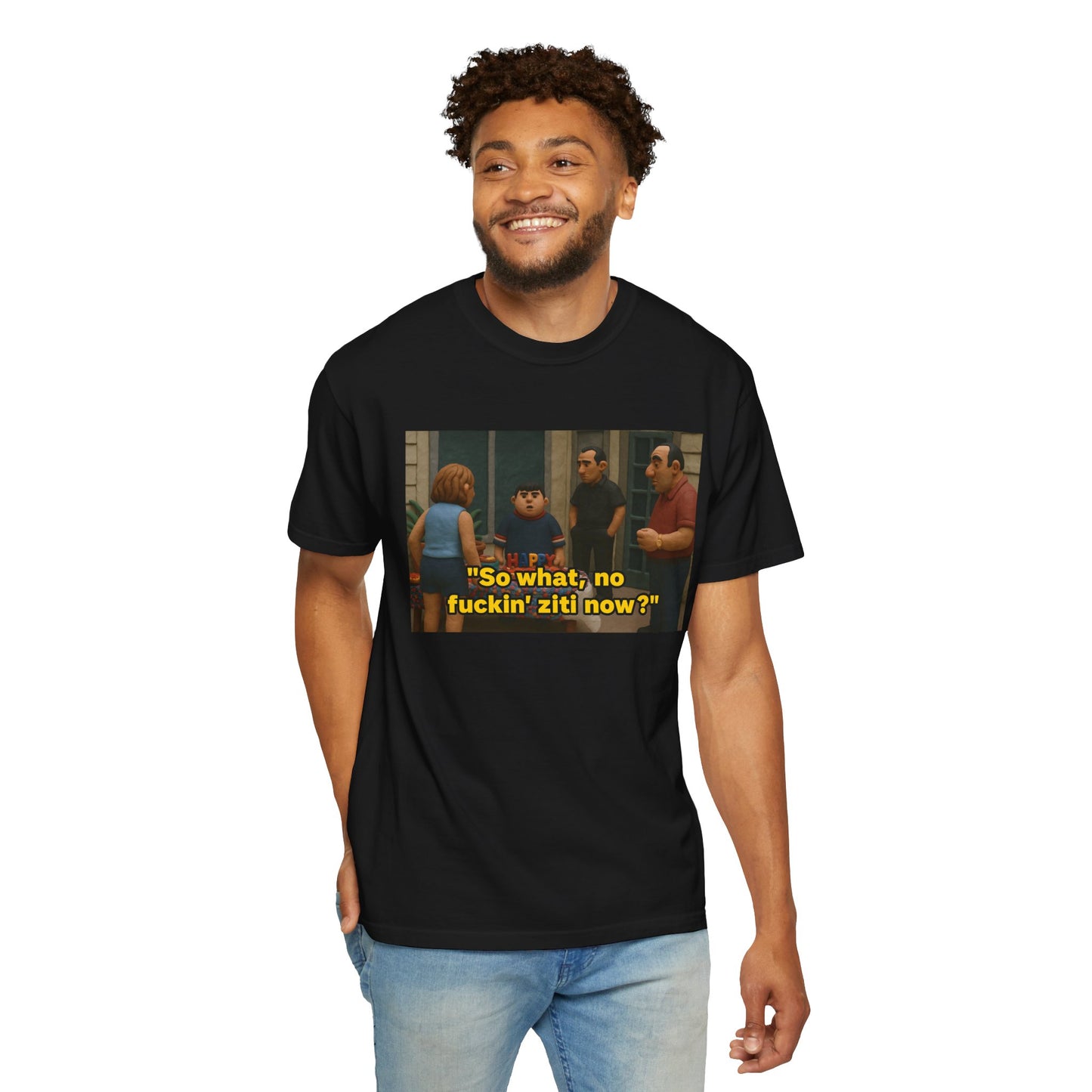 No F*ckin' Ziti Clay Sopranos Shirt