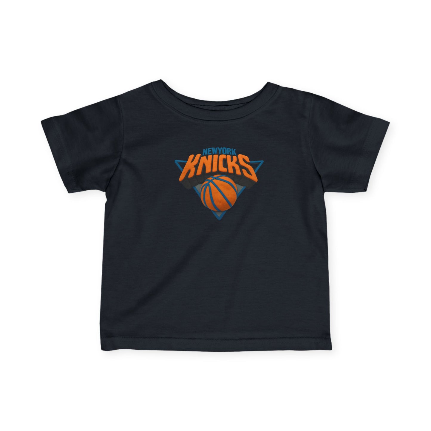 Infant Claymation T-Shirt — Knicks Basketball Baby Tee
