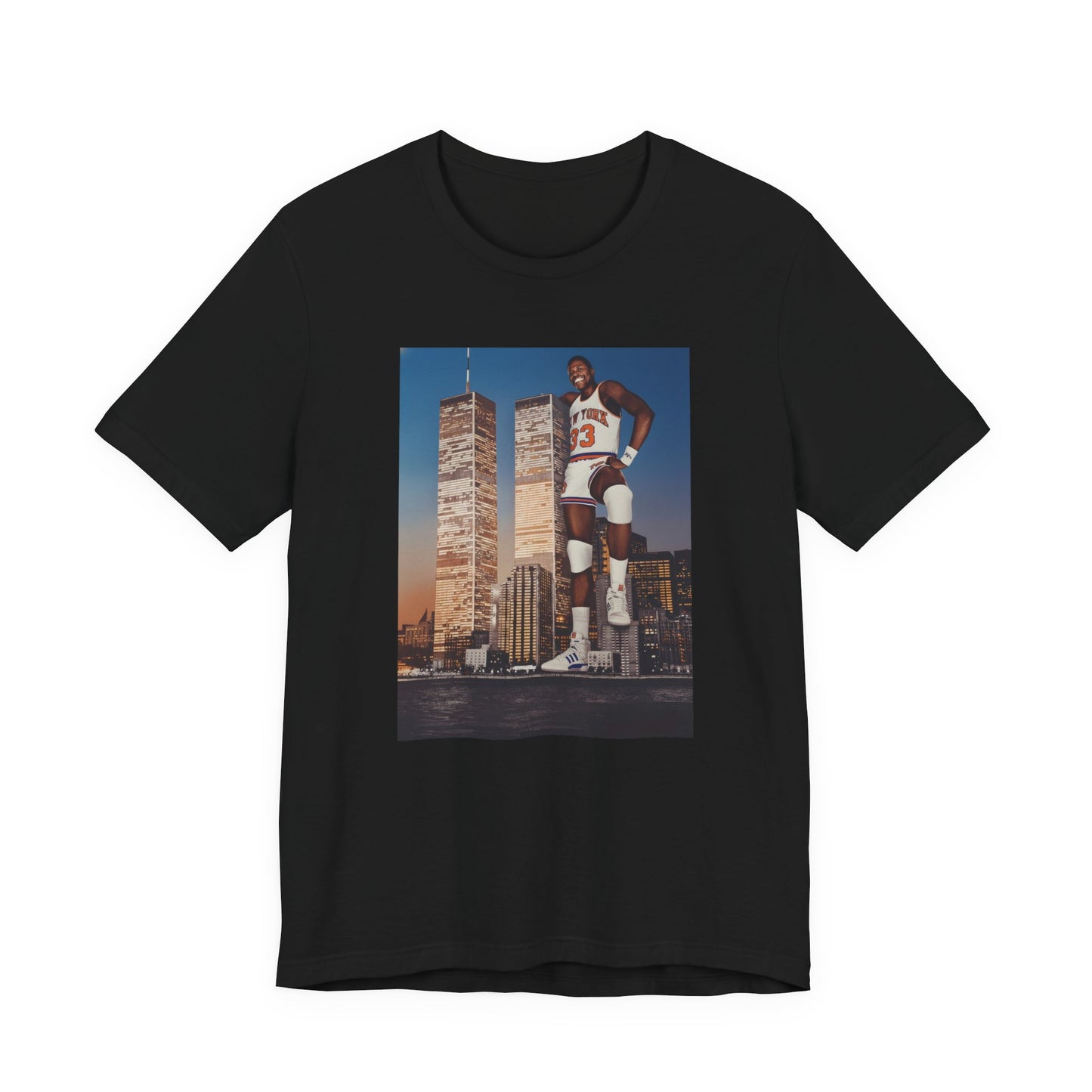 Knicks Twin Towers Tee — Ewing NYC Basketball T-Shirt
