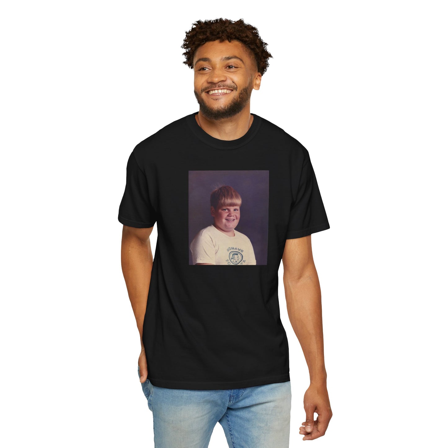 Chris Farley Tribute T-Shirt — Young Chris Farley Portrait