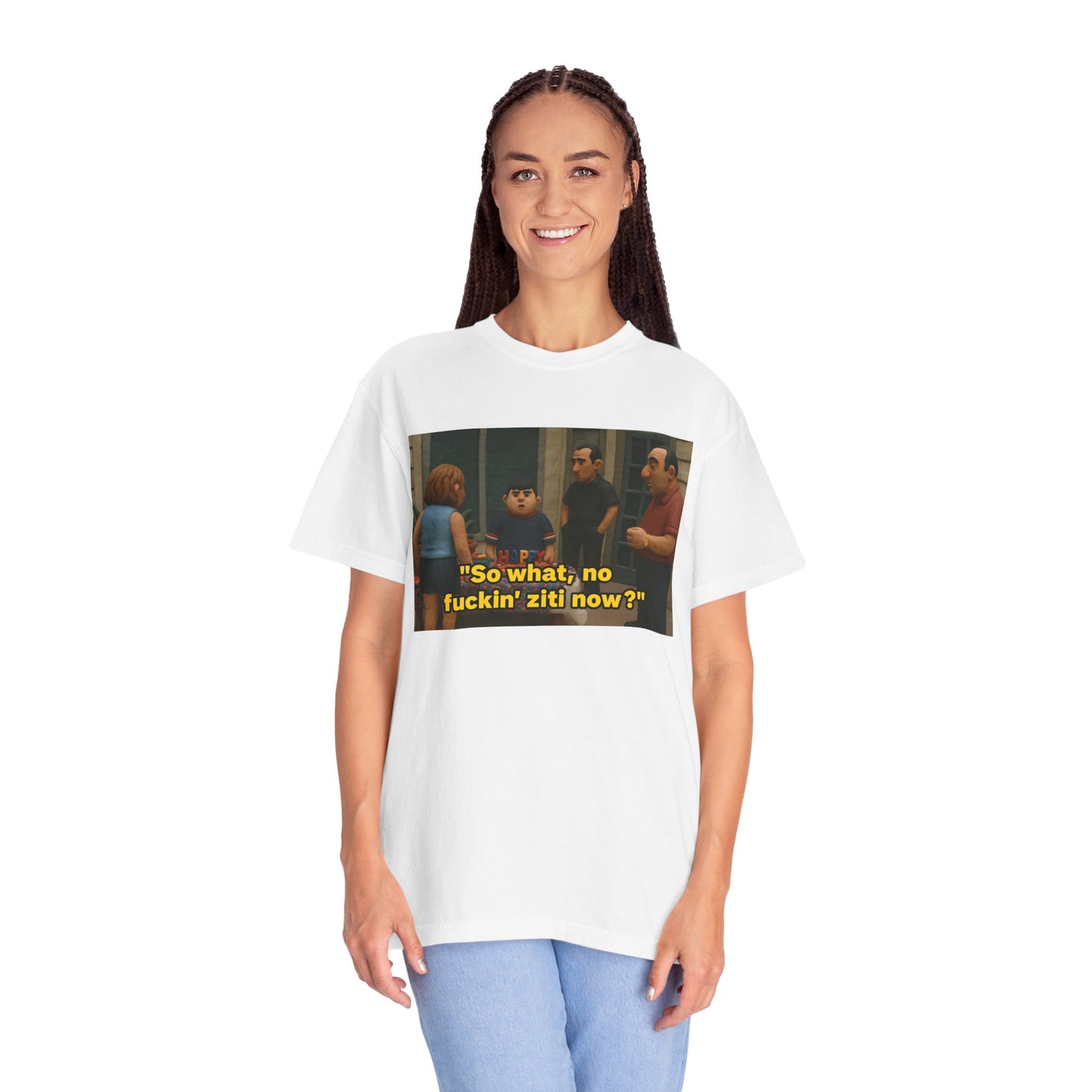 No F*ckin' Ziti Clay Sopranos Shirt