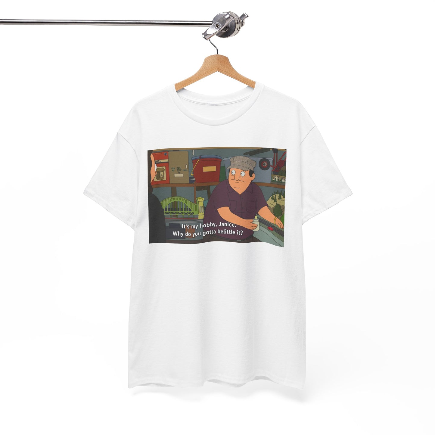 Bobby Train Set Sopranos x Bob's Burgers T-Shirt