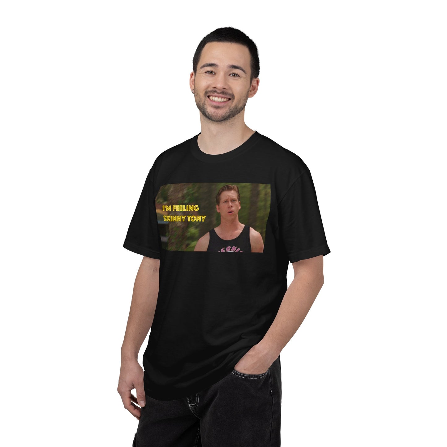 HEAVYWEIGHTS MOVIE TEE — "I'm Feeling Skinny" Lars Perkisizing