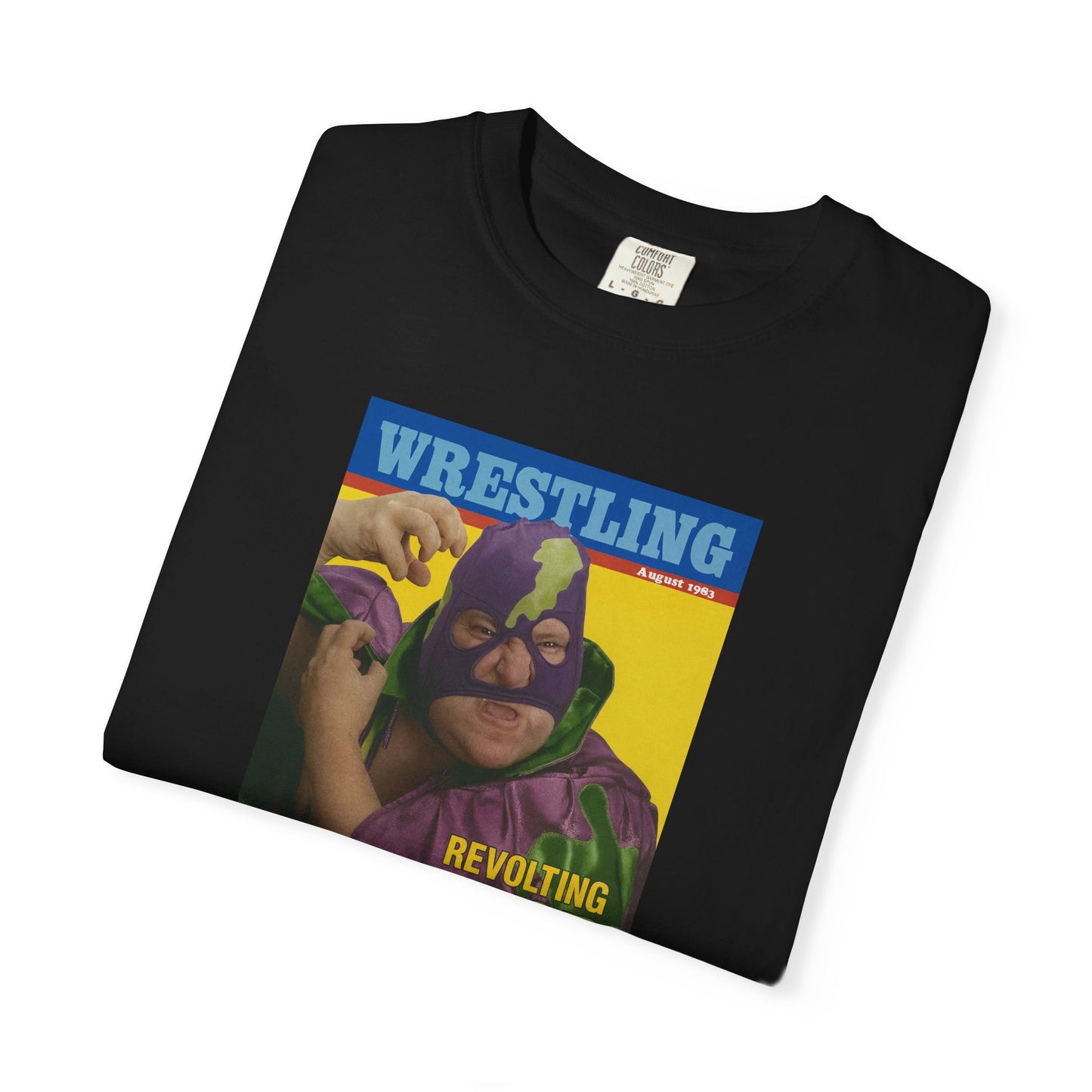Billy Madison 'The Revolting Blob' Wrestling Magazine T-Shirt