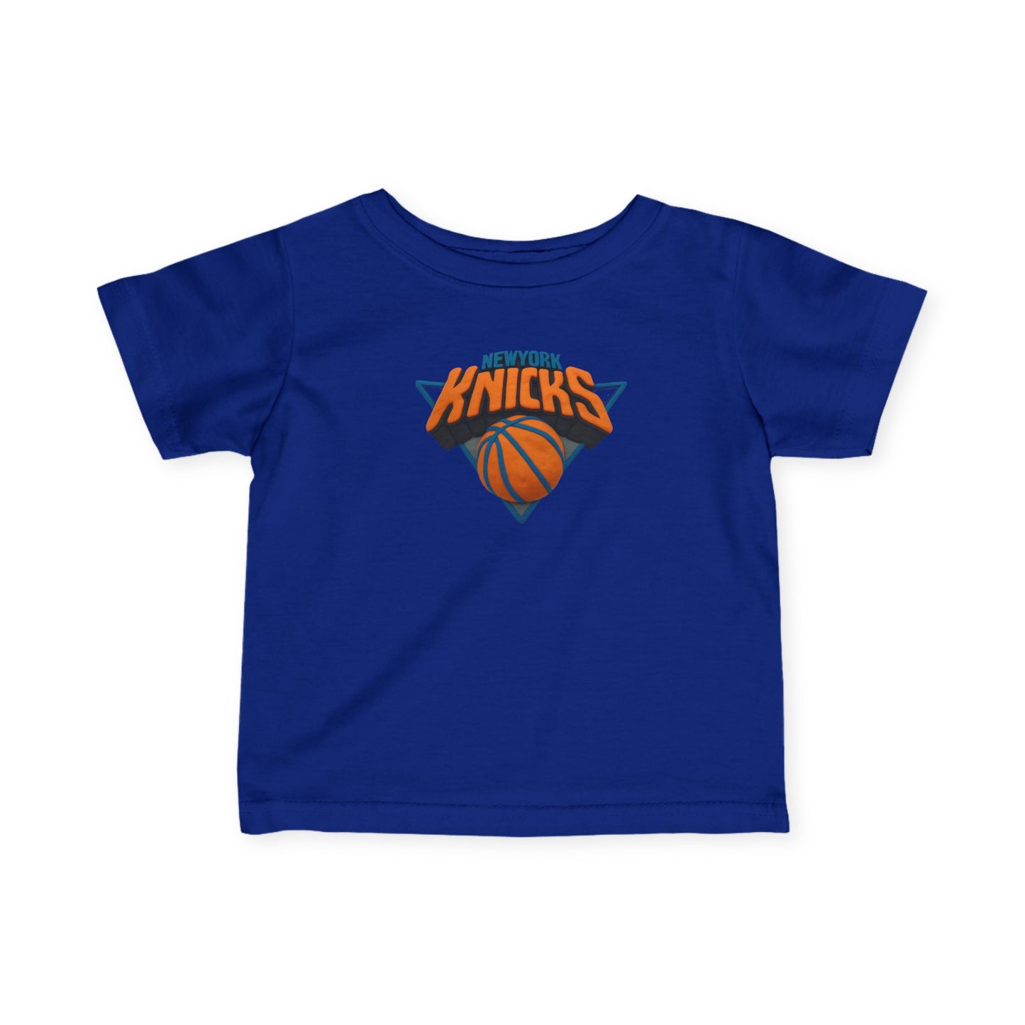 Infant Claymation T-Shirt — Knicks Basketball Baby Tee