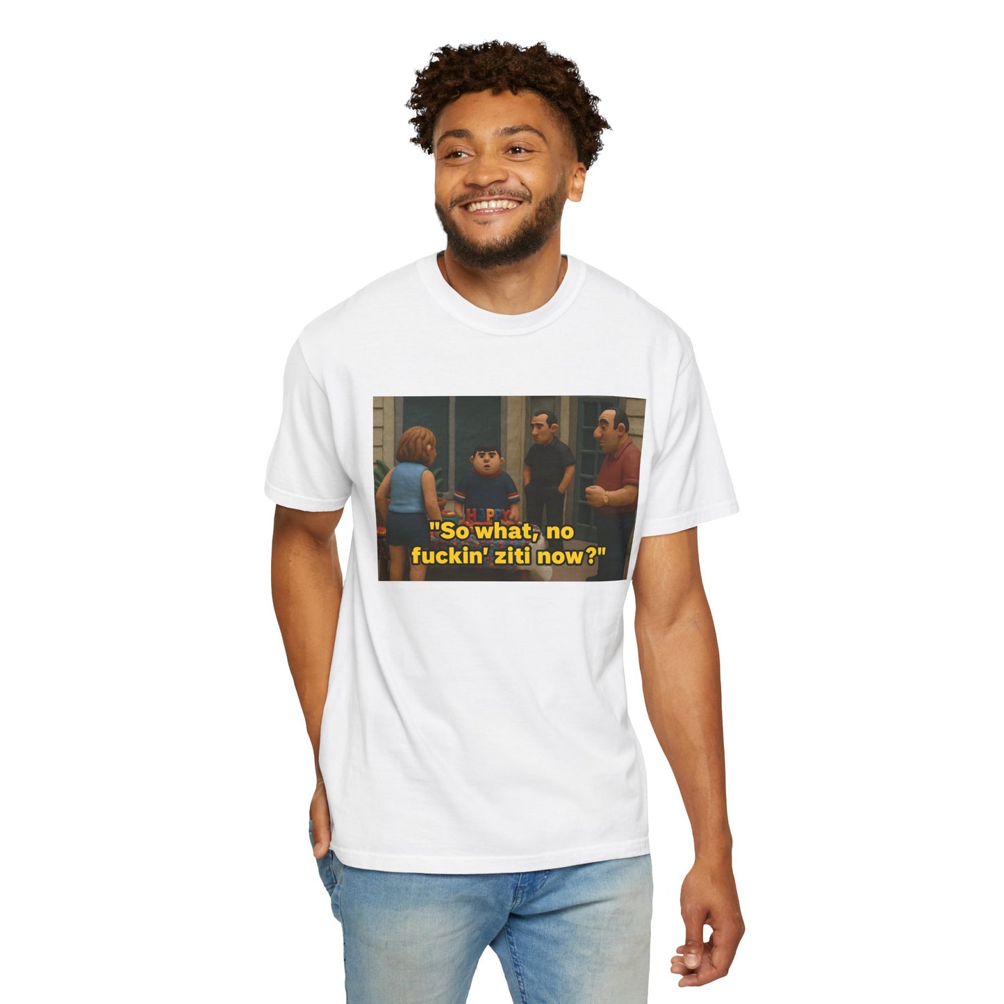 No F*ckin' Ziti Clay Sopranos Shirt
