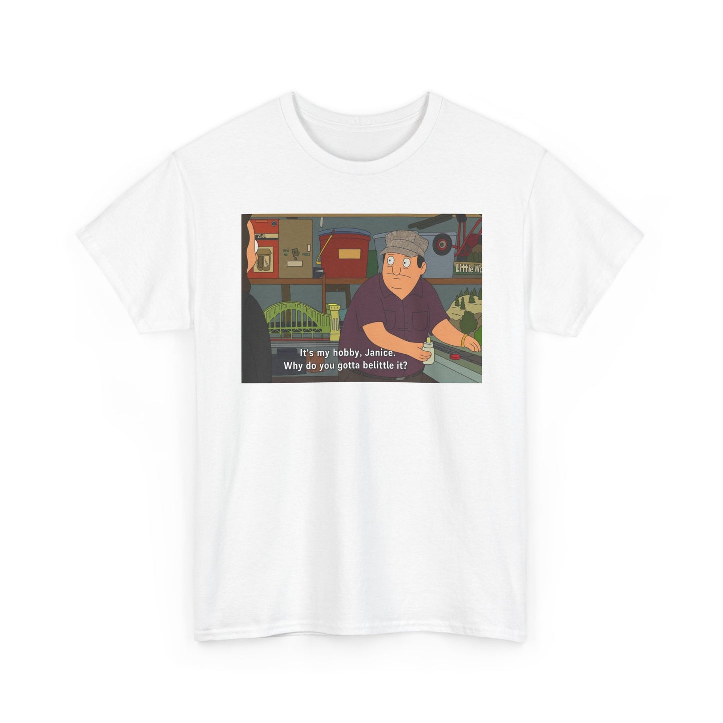 Bobby Train Set Sopranos x Bob's Burgers T-Shirt