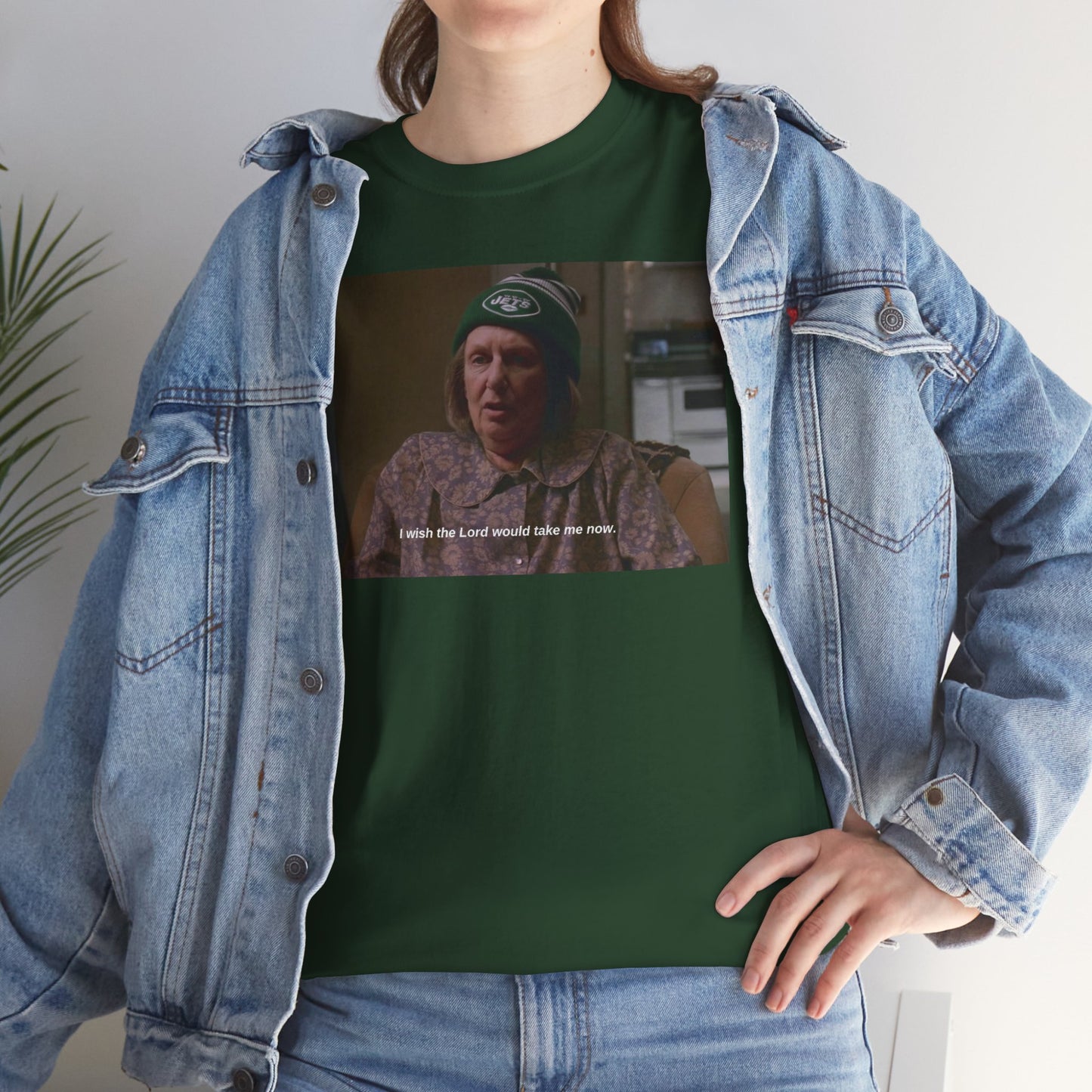 Loser Jets Fan 'Wish the Lord Would Take Me Now' Tee — Sopranos Inspired T-Shirt