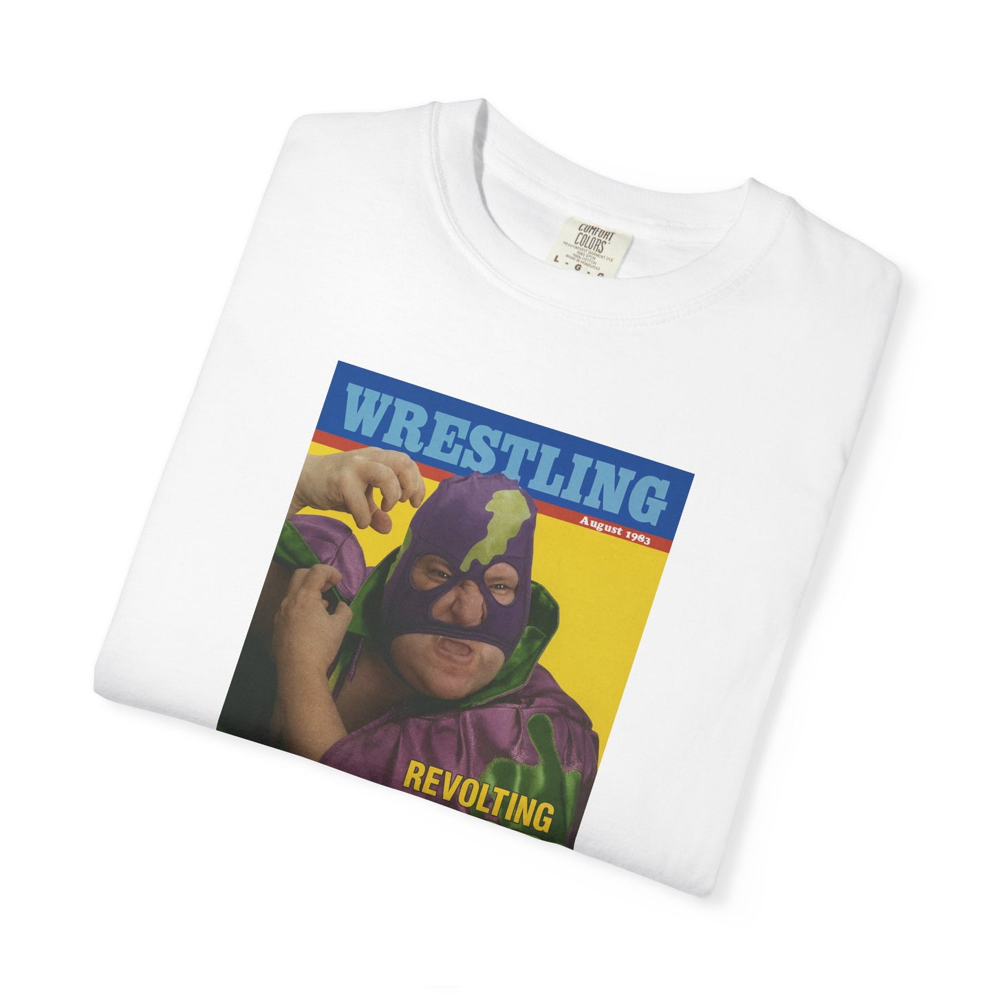Billy Madison 'The Revolting Blob' Wrestling Magazine T-Shirt