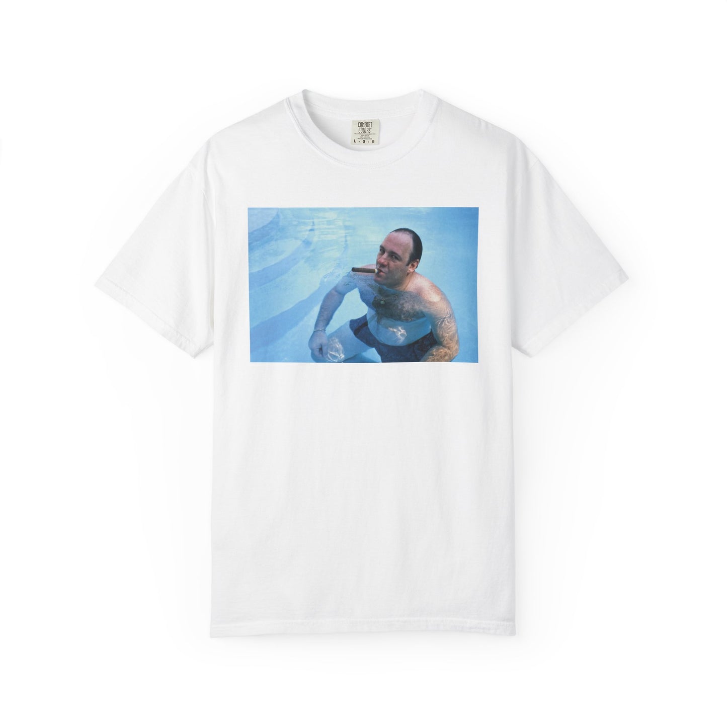 Tony Soprano Pool Stogie T-Shirt — Sopranos Vintage Tee