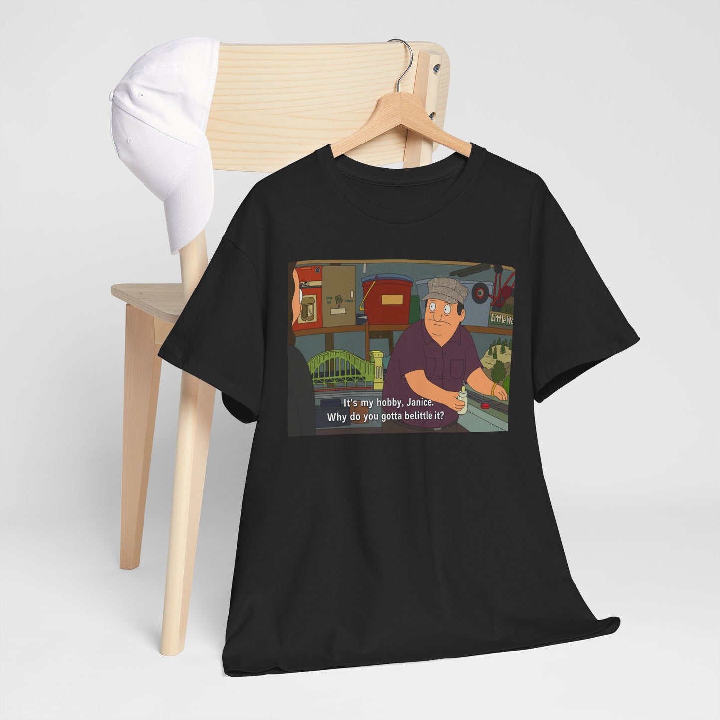 Bobby Train Set Sopranos x Bob's Burgers T-Shirt