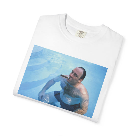 Tony Soprano Pool Stogie T-Shirt — Sopranos Vintage Tee