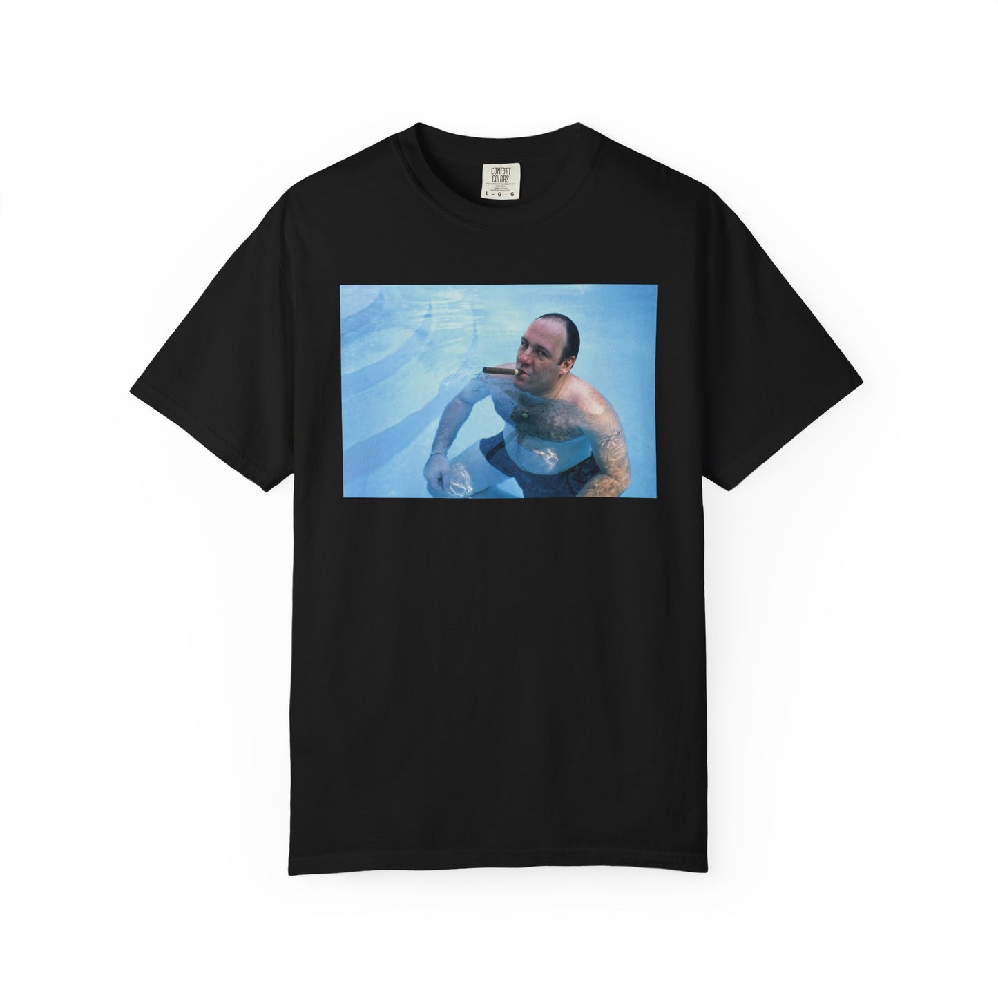 Tony Soprano Pool Stogie T-Shirt — Sopranos Vintage Tee