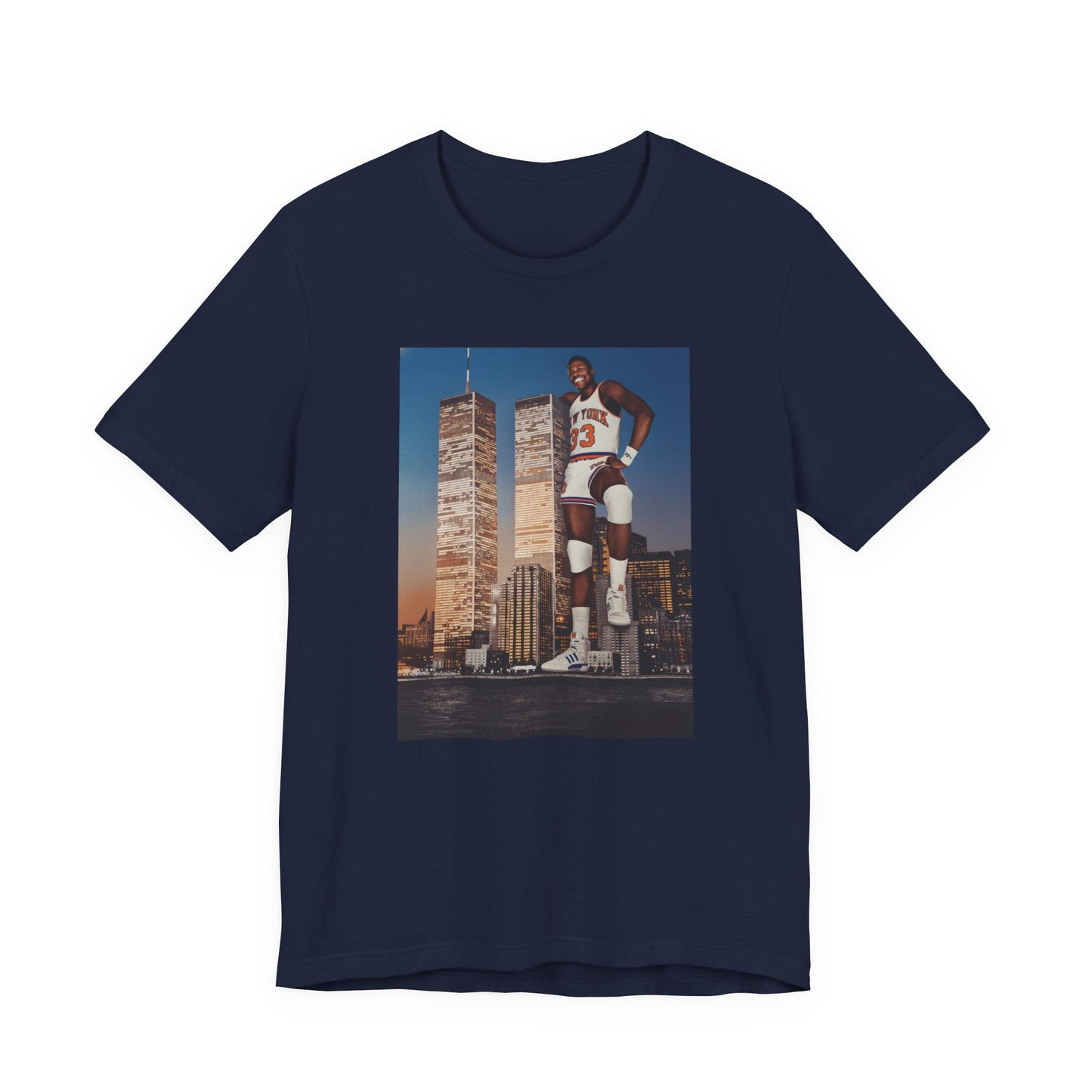 Knicks Twin Towers Tee — Ewing NYC Basketball T-Shirt