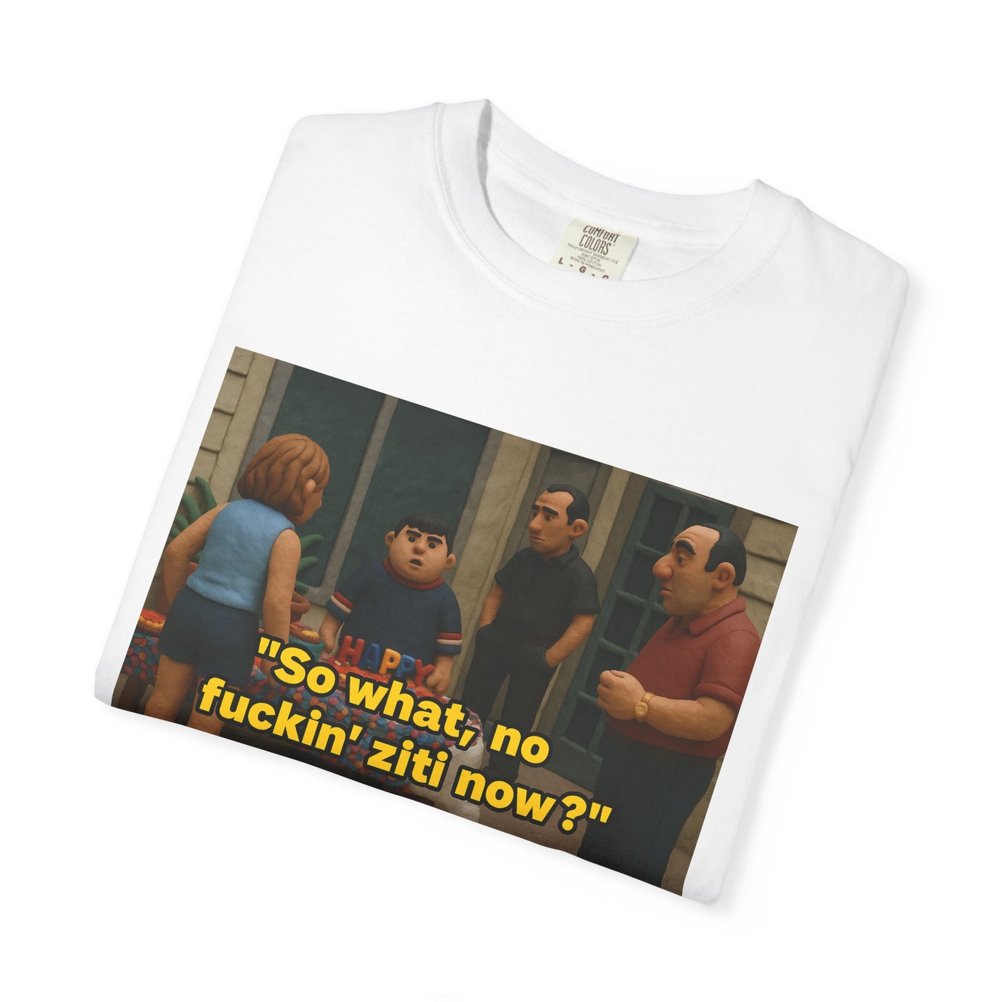 No F*ckin' Ziti Clay Sopranos Shirt