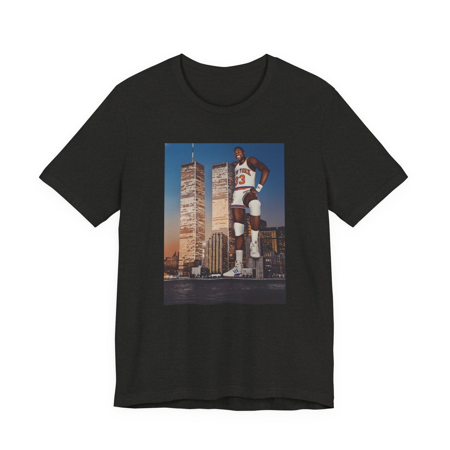 Knicks Twin Towers Tee — Ewing NYC Basketball T-Shirt