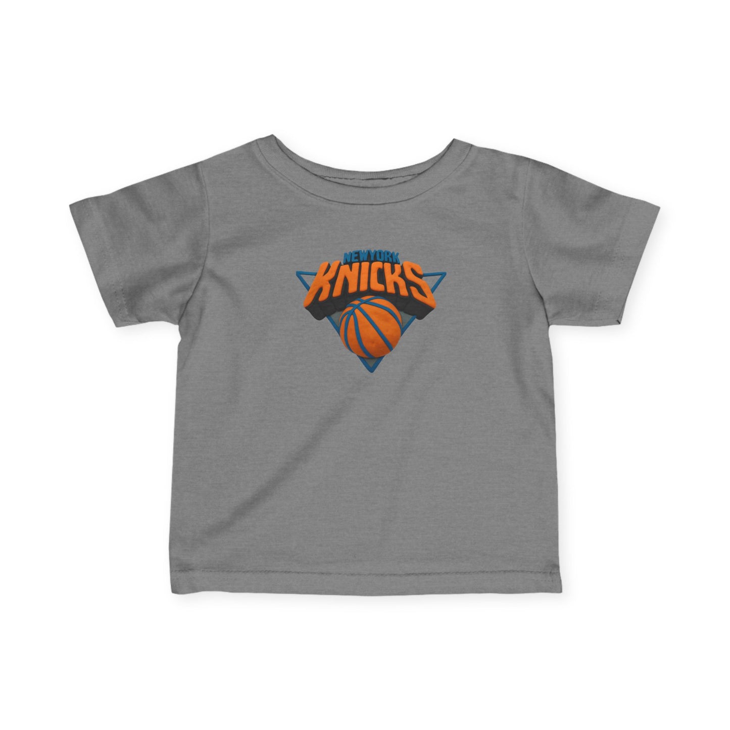 Infant Claymation T-Shirt — Knicks Basketball Baby Tee