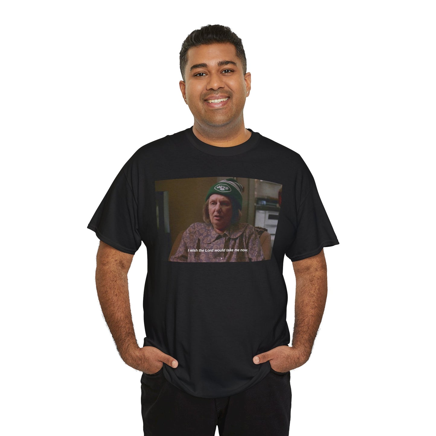 Loser Jets Fan 'Wish the Lord Would Take Me Now' Tee — Sopranos Inspired T-Shirt