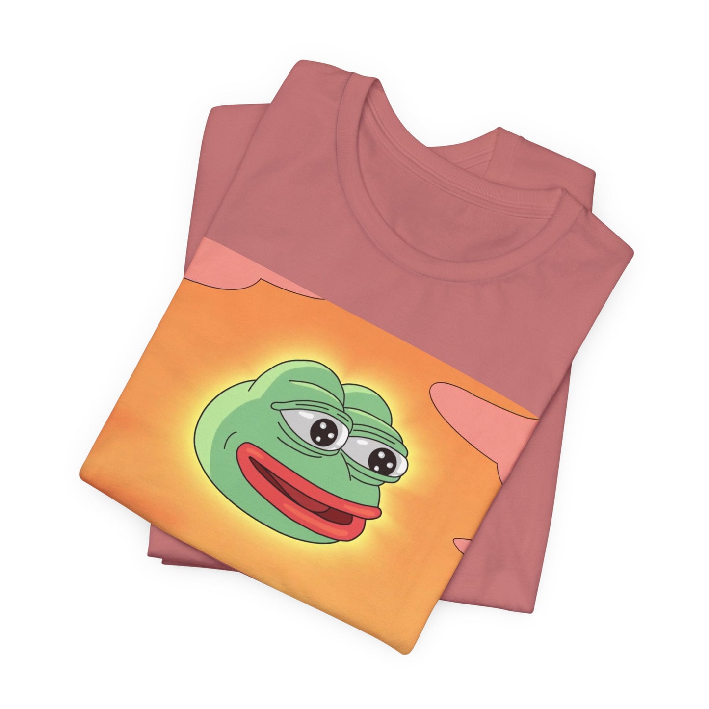 Pepe Frog Sunset Graphic Tee