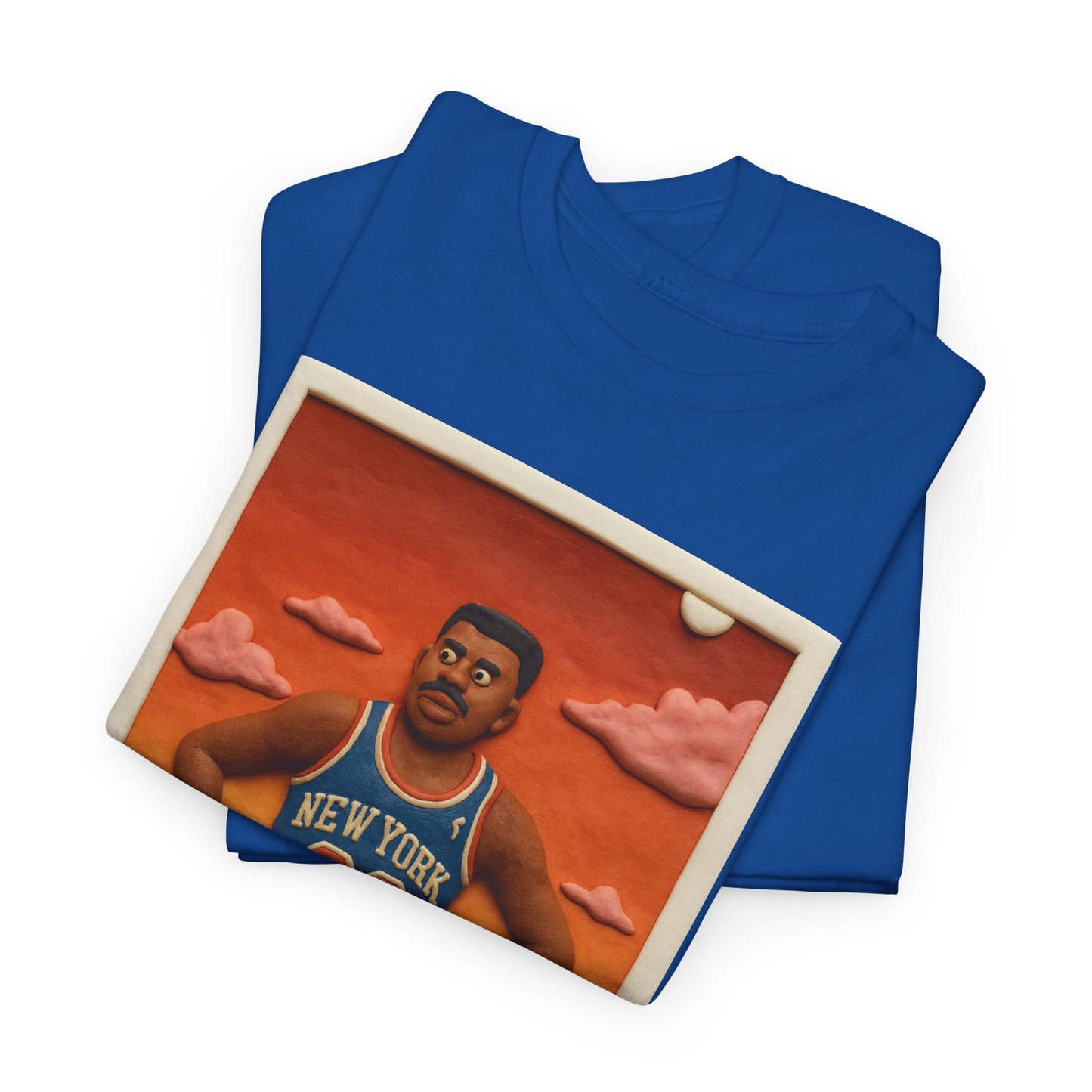 Patrick Ewing vintage clay card basketball T-Shirt