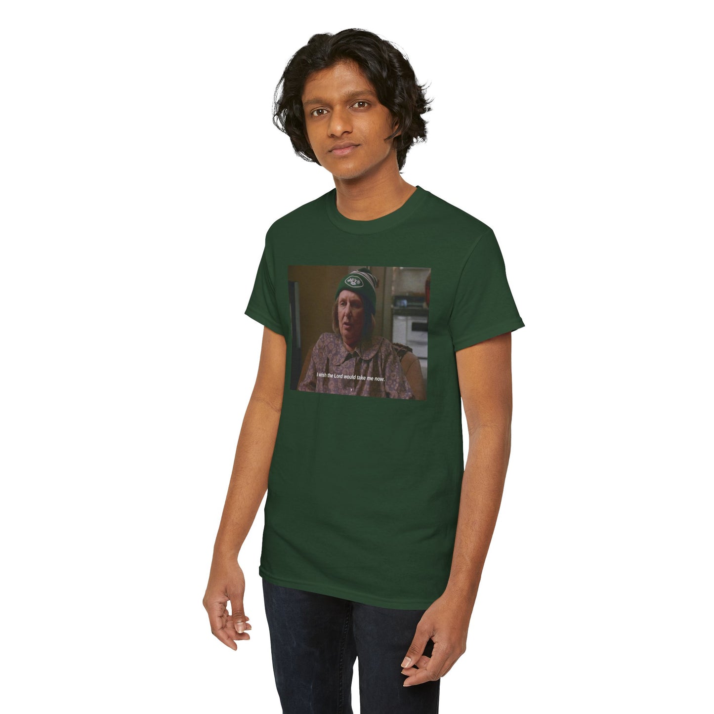 Loser Jets Fan 'Wish the Lord Would Take Me Now' Tee — Sopranos Inspired T-Shirt