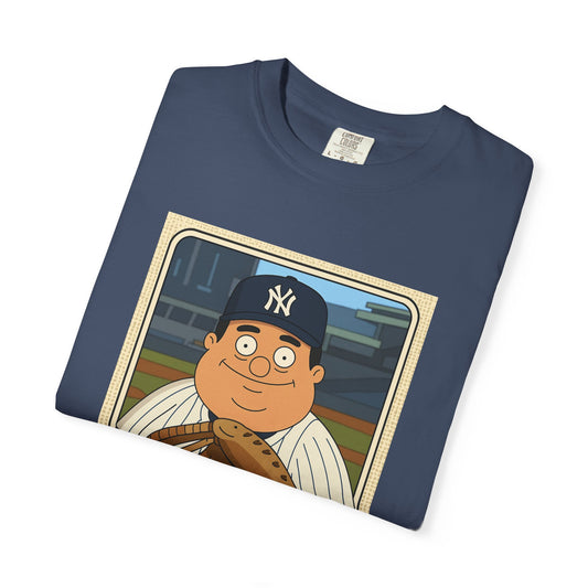 Vito Spatafore Baseball Card Tee — Sopranos Yankees Graphic T-Shirt