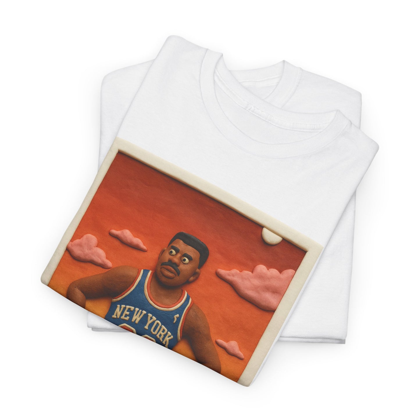 Patrick Ewing vintage clay card basketball T-Shirt