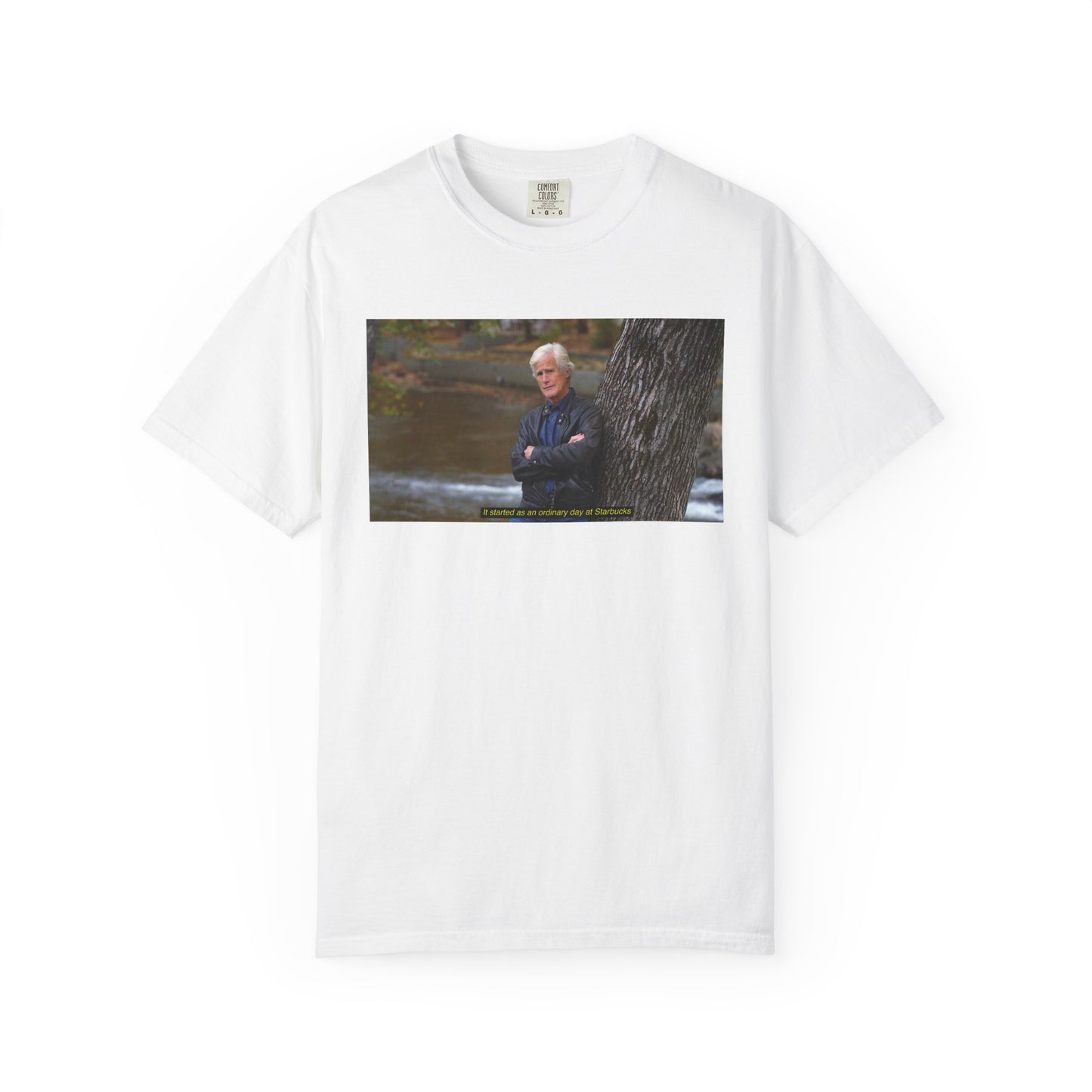 Dateline's Keith Morrison  — "It Started as an Ordinary Day at Starbucks" Shirt