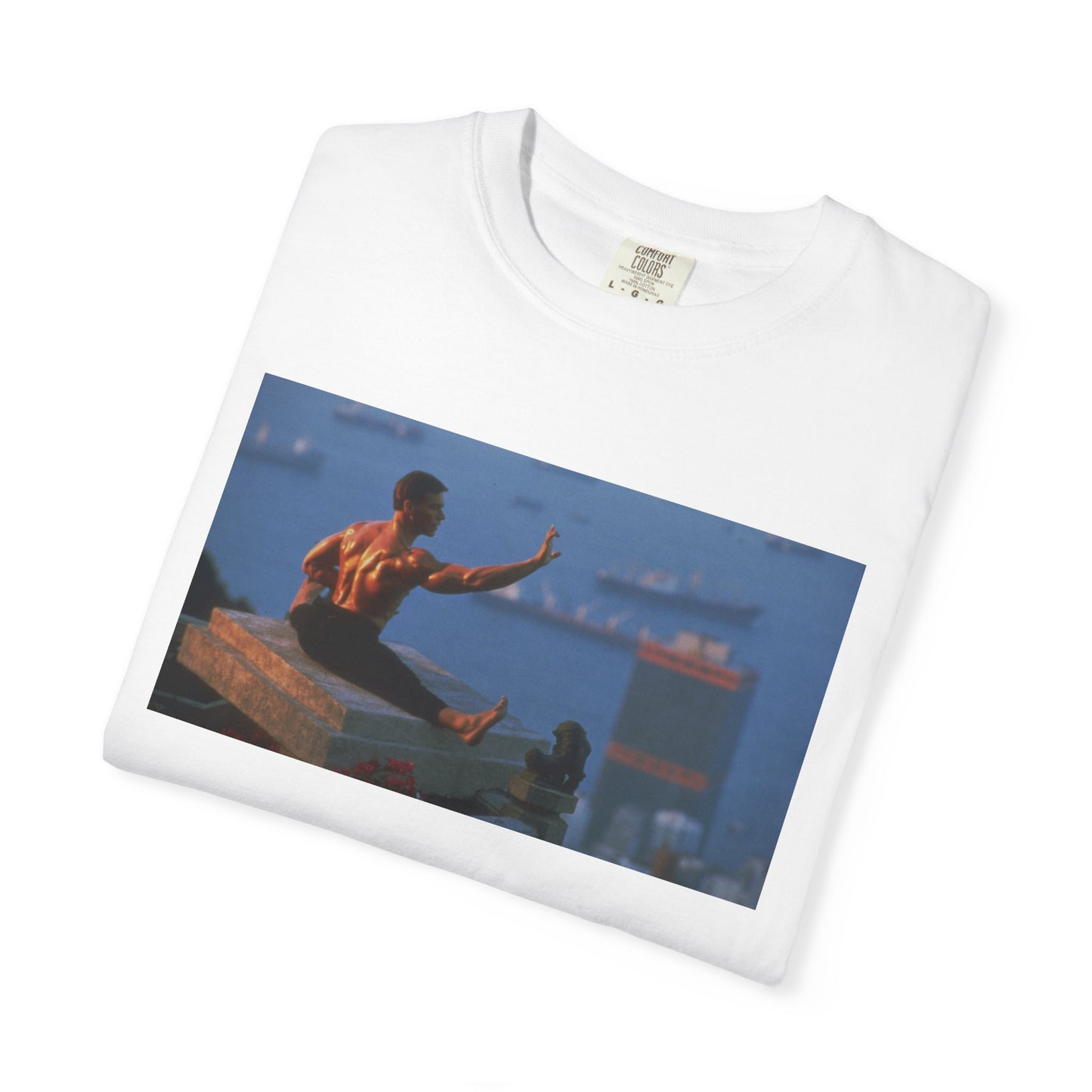 Bloodsport Rooftop Splits T-Shirt — Jean-Claude Van Damme