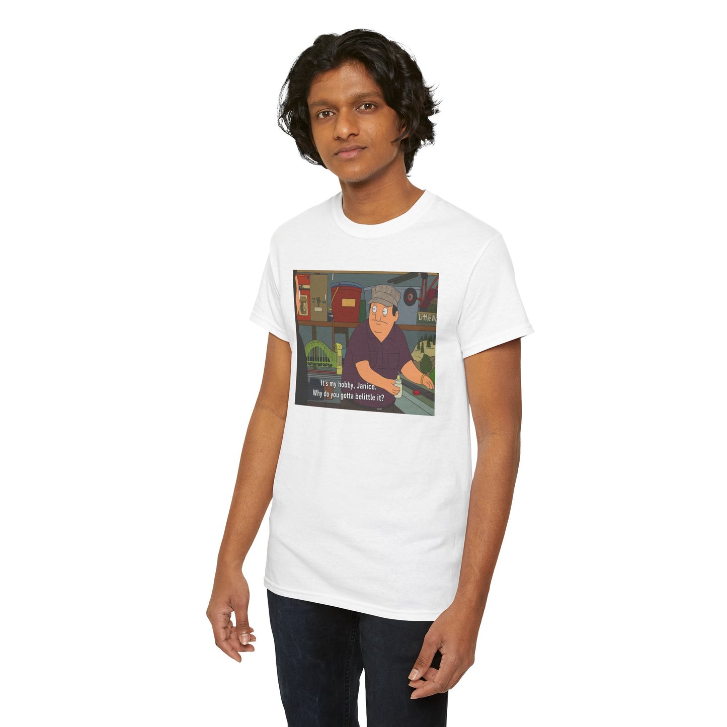 Bobby Train Set Sopranos x Bob's Burgers T-Shirt