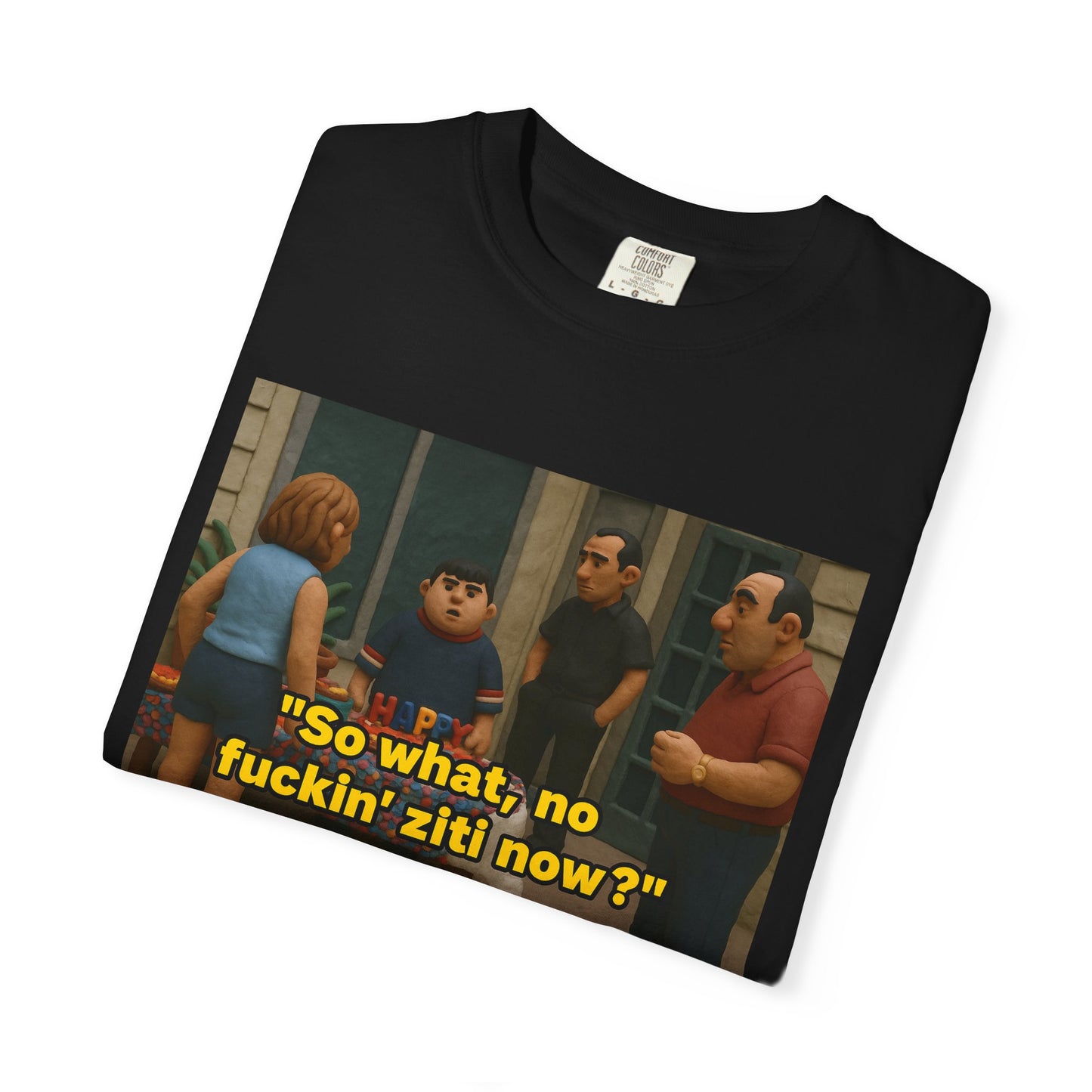 No F*ckin' Ziti Clay Sopranos Shirt