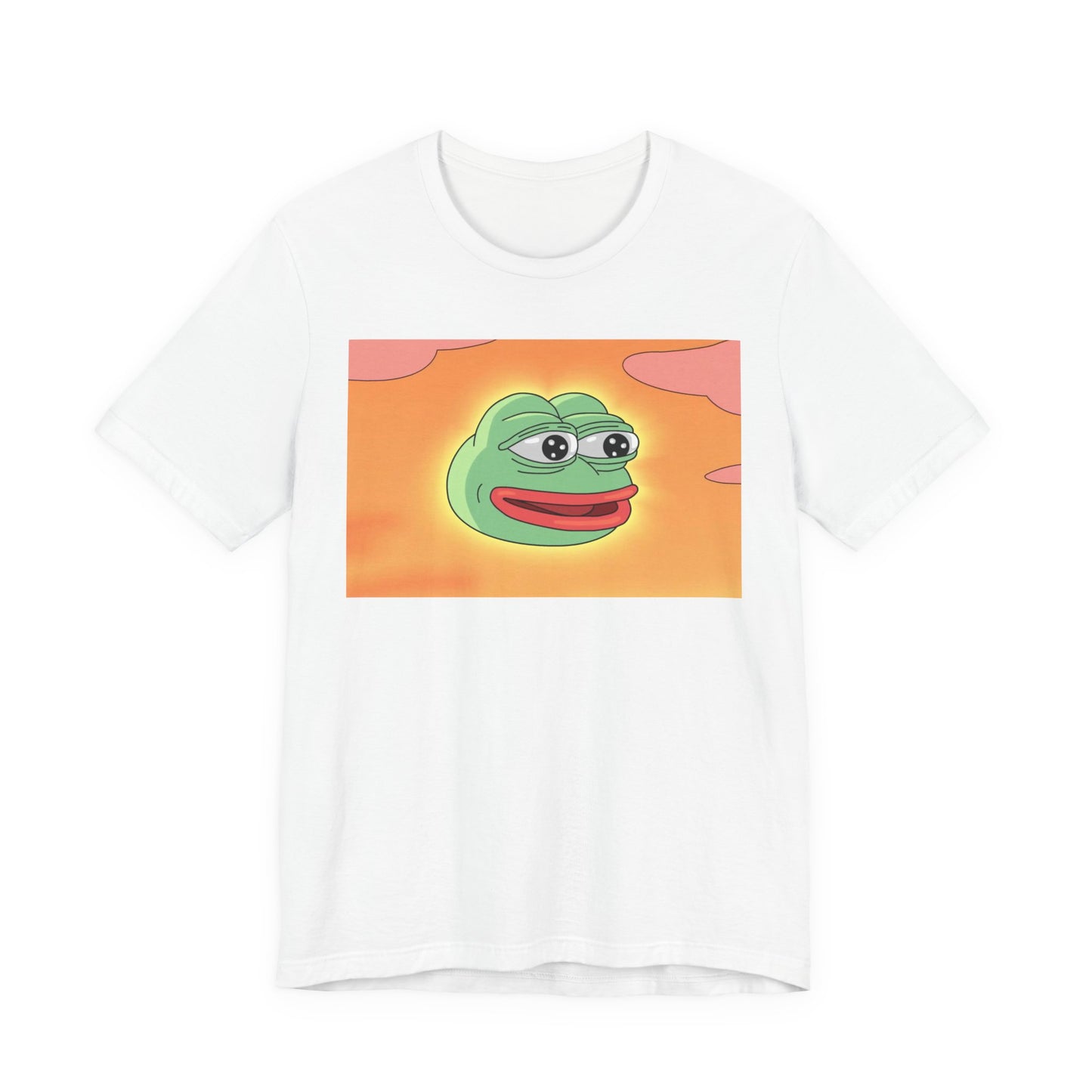 Pepe Frog Sunset Graphic Tee