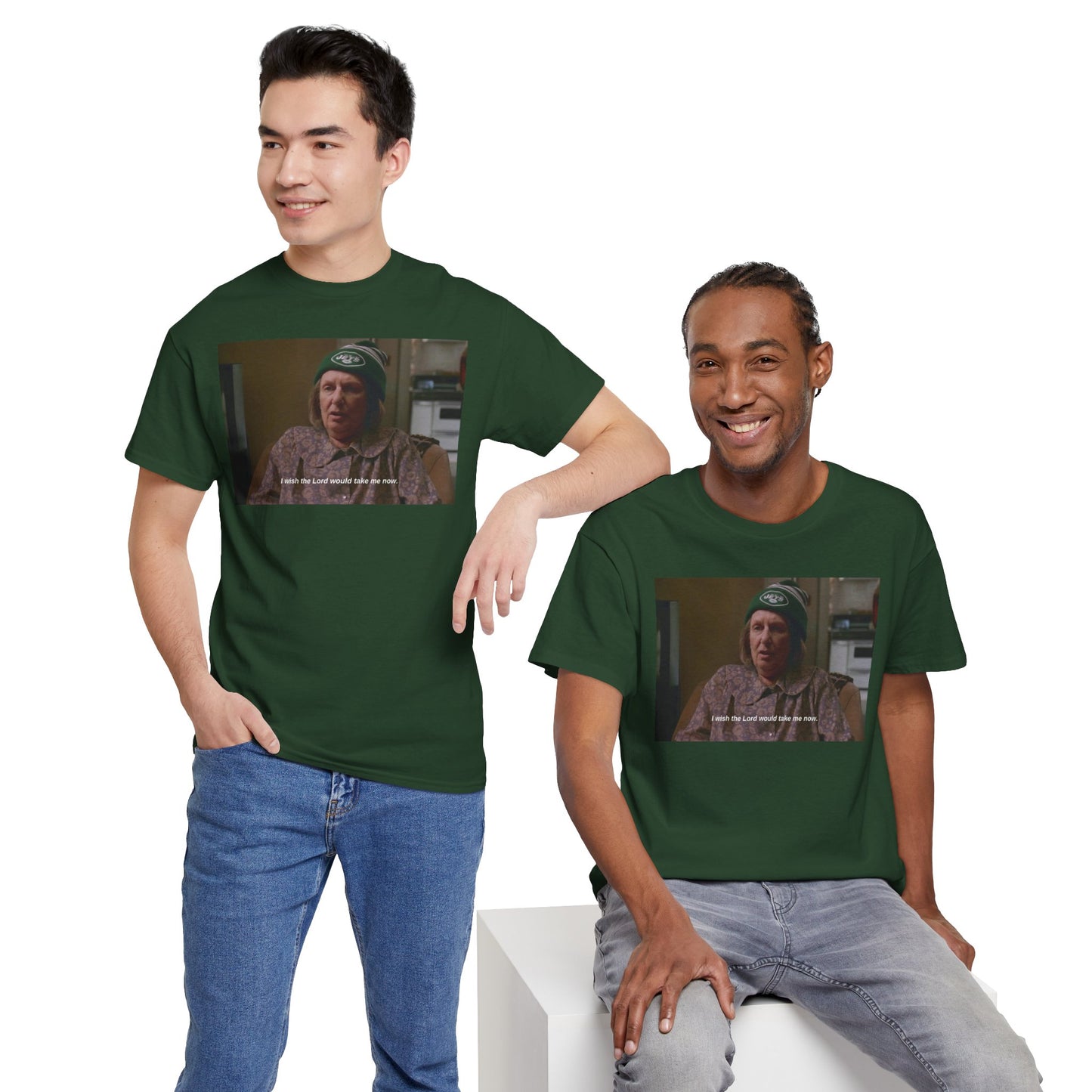 Loser Jets Fan 'Wish the Lord Would Take Me Now' Tee — Sopranos Inspired T-Shirt