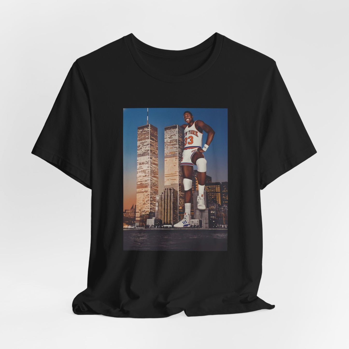 Knicks Twin Towers Tee — Ewing NYC Basketball T-Shirt