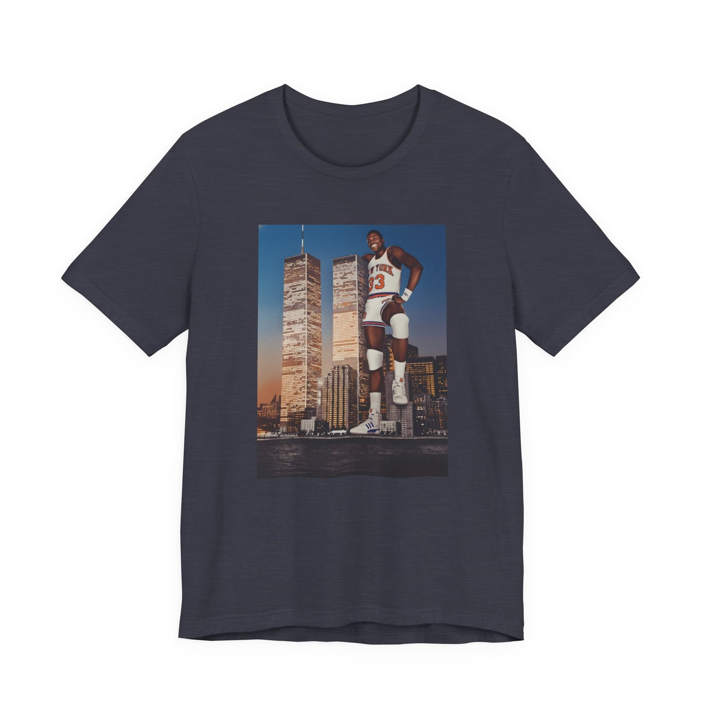 Knicks Twin Towers Tee — Ewing NYC Basketball T-Shirt