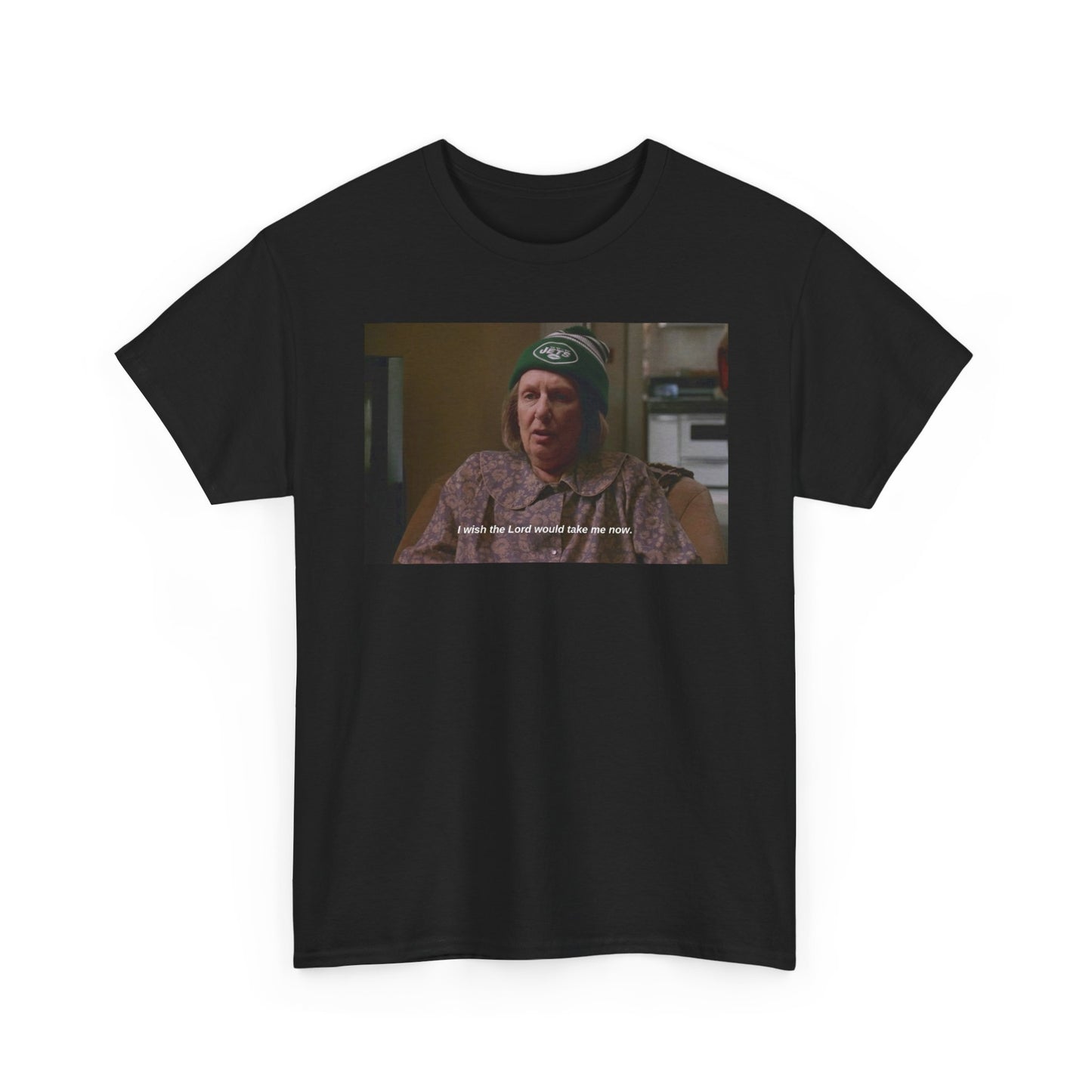 Loser Jets Fan 'Wish the Lord Would Take Me Now' Tee — Sopranos Inspired T-Shirt