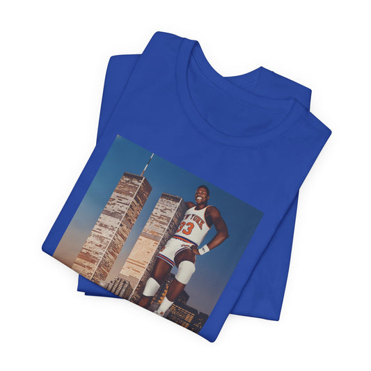 Knicks Twin Towers Tee — Ewing NYC Basketball T-Shirt