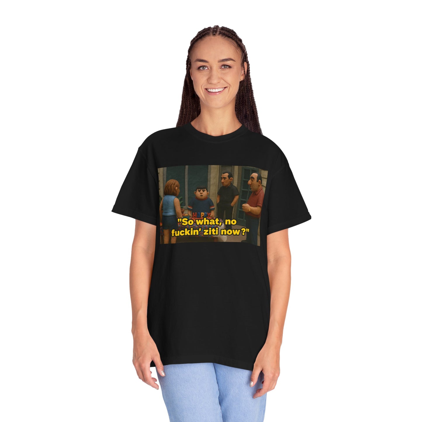 No F*ckin' Ziti Clay Sopranos Shirt