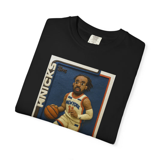 Knicks Brunson Clay Card T-Shirt